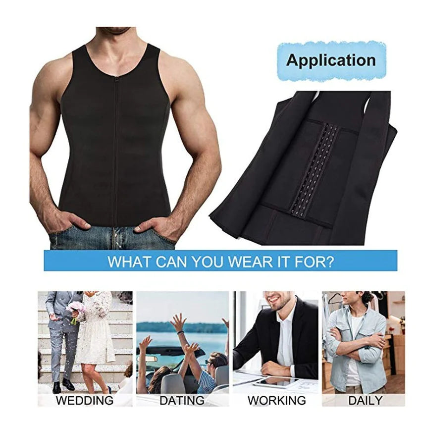 Men's Fitness Shaper Vest